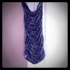 Snake print Express Holiday Party Dress